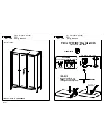 Preview for 1 page of Next Oslo Triple Robe Assembly Instructions Manual