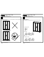 Preview for 9 page of Next Oslo Triple Robe Assembly Instructions Manual