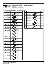 Preview for 4 page of Next OSLO WALNUT Assembly Instructions Manual