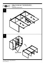 Preview for 8 page of Next OSLO WALNUT Assembly Instructions Manual