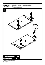 Preview for 12 page of Next OSLO WALNUT Assembly Instructions Manual