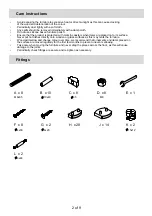 Предварительный просмотр 2 страницы Next OXFORD 381155 Assembly Instructions Manual