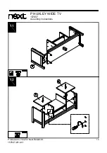 Preview for 12 page of Next P HUXLEY WIDE TV Assembly Instructions Manual