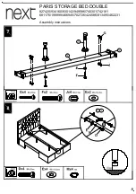 Preview for 9 page of Next Paris Storage 198999 Assembly Instructions Manual