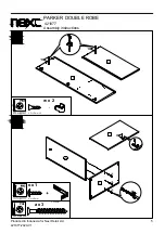 Предварительный просмотр 6 страницы Next PARKER 421877 Assembly Instructions Manual