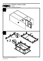 Предварительный просмотр 9 страницы Next PARKER 421877 Assembly Instructions Manual