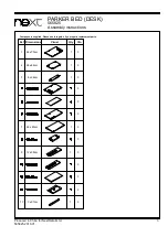 Предварительный просмотр 21 страницы Next PARKER BED Assembly Instructions Manual