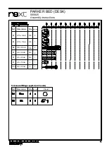 Предварительный просмотр 22 страницы Next PARKER BED Assembly Instructions Manual