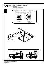 Предварительный просмотр 23 страницы Next PARKER BED Assembly Instructions Manual