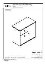 Предварительный просмотр 33 страницы Next PARKER BED Assembly Instructions Manual