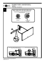 Предварительный просмотр 39 страницы Next PARKER BED Assembly Instructions Manual