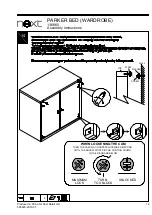 Предварительный просмотр 47 страницы Next PARKER BED Assembly Instructions Manual