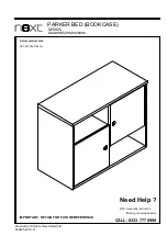 Предварительный просмотр 50 страницы Next PARKER BED Assembly Instructions Manual