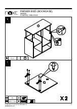 Предварительный просмотр 58 страницы Next PARKER BED Assembly Instructions Manual