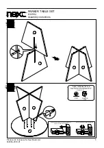 Preview for 6 page of Next PARKER TABLE SET 632554 Assembly Instructions Manual