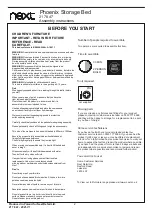 Preview for 4 page of Next Phoenix 21 78 47 Assembly Instructions Manual