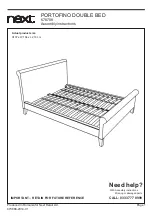 Preview for 1 page of Next PORTOFINO 678708 Assembly Instructions Manual