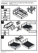 Preview for 7 page of Next PORTOFINO SILVER FLIP BED DOUBLE Assembly Instructions Manual