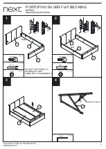 Предварительный просмотр 5 страницы Next PORTOFINO SILVER FLIP BED KING Assembly Instructions Manual