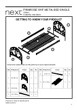 Предварительный просмотр 4 страницы Next PRIMROSE 370841 Assembly Instructions Manual