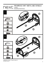 Предварительный просмотр 6 страницы Next PRIMROSE 370841 Assembly Instructions Manual