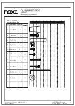 Предварительный просмотр 8 страницы Next QUINN BEDSIDE 144557 Assembly Instructions Manual
