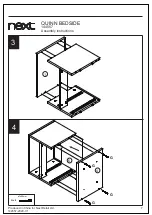 Предварительный просмотр 11 страницы Next QUINN BEDSIDE 144557 Assembly Instructions Manual