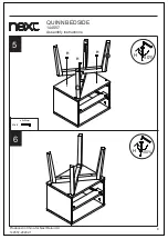 Предварительный просмотр 12 страницы Next QUINN BEDSIDE 144557 Assembly Instructions Manual