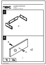 Предварительный просмотр 13 страницы Next QUINN BEDSIDE 144557 Assembly Instructions Manual