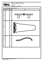 Preview for 8 page of Next Remy Wide Chest Assembly Instructions Manual