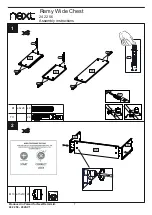 Preview for 9 page of Next Remy Wide Chest Assembly Instructions Manual