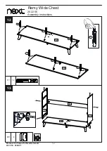 Preview for 14 page of Next Remy Wide Chest Assembly Instructions Manual