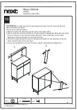 Preview for 17 page of Next Roan 973062 Assembly Instructions Manual