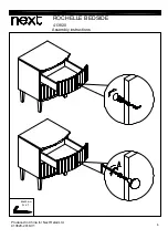 Preview for 7 page of Next ROCHELLE BEDSIDE 413820 Assembly Instructions Manual