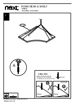 Preview for 5 page of Next ROMA 889249 Assembly Instructions Manual