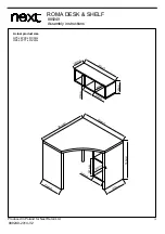 Preview for 13 page of Next ROMA 889249 Assembly Instructions Manual