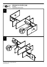 Preview for 8 page of Next ROOM DIVIDER-OAK 614427 Assembly Instructions Manual