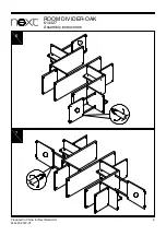 Preview for 9 page of Next ROOM DIVIDER-OAK 614427 Assembly Instructions Manual