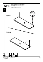 Preview for 11 page of Next ROOM DIVIDER-OAK 614427 Assembly Instructions Manual