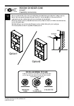 Preview for 15 page of Next ROOM DIVIDER-OAK 614427 Assembly Instructions Manual