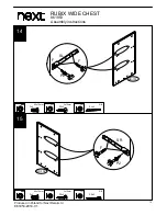 Preview for 13 page of Next RUBIX WIDE CHEST Assembly Instructions Manual