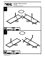 Preview for 14 page of Next RUBIX WIDE CHEST Assembly Instructions Manual