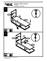 Preview for 17 page of Next RUBIX WIDE CHEST Assembly Instructions Manual