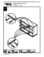 Preview for 20 page of Next RUBIX WIDE CHEST Assembly Instructions Manual