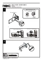 Preview for 6 page of Next SALVAGE CABIN BED 175296 Assembly Instructions Manual