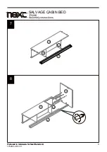 Preview for 9 page of Next SALVAGE CABIN BED 175296 Assembly Instructions Manual