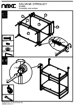 Предварительный просмотр 6 страницы Next SALVAGE DTROLLEY 536685 Assembly Instructions Manual