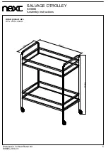 Предварительный просмотр 7 страницы Next SALVAGE DTROLLEY 536685 Assembly Instructions Manual