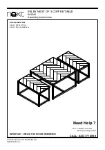 Предварительный просмотр 1 страницы Next SELBY 844040 Assembly Instructions Manual