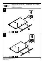 Preview for 8 page of Next SELBY CO ORD A03911 Assembly Instructions Manual